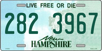 NH license plate 2823967