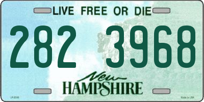 NH license plate 2823968