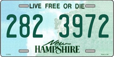 NH license plate 2823972