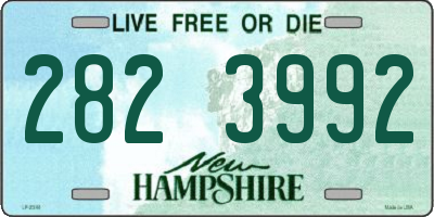 NH license plate 2823992
