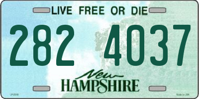 NH license plate 2824037