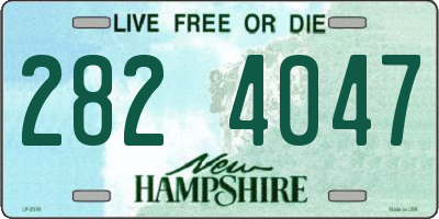 NH license plate 2824047
