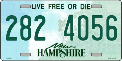 NH license plate 2824056