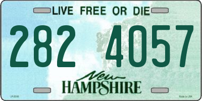 NH license plate 2824057