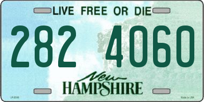 NH license plate 2824060