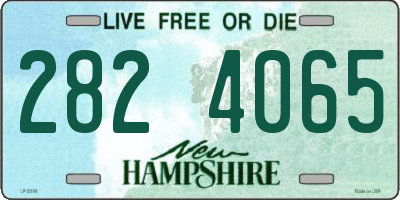 NH license plate 2824065