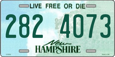 NH license plate 2824073