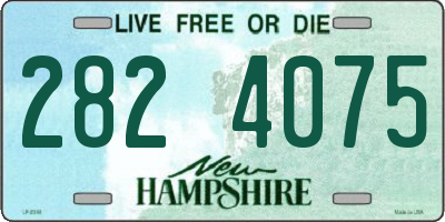 NH license plate 2824075