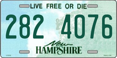 NH license plate 2824076