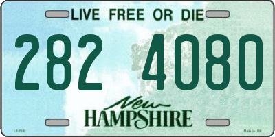 NH license plate 2824080