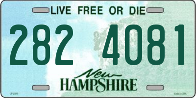 NH license plate 2824081