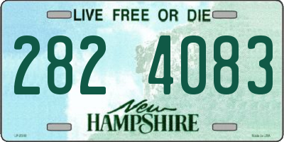 NH license plate 2824083
