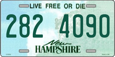 NH license plate 2824090