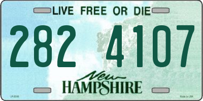 NH license plate 2824107
