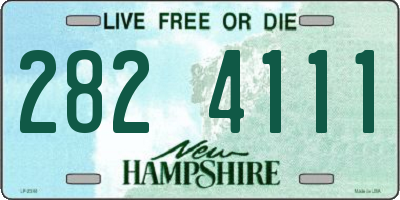 NH license plate 2824111