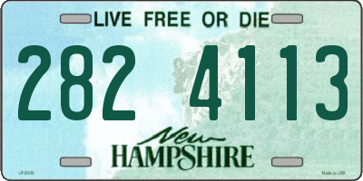 NH license plate 2824113