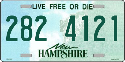 NH license plate 2824121