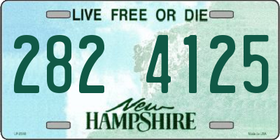 NH license plate 2824125