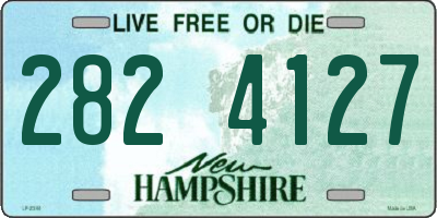 NH license plate 2824127