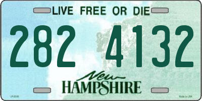 NH license plate 2824132