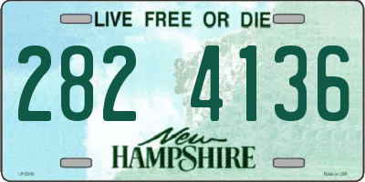 NH license plate 2824136