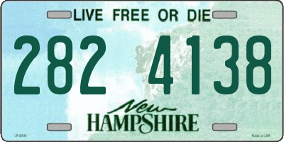 NH license plate 2824138