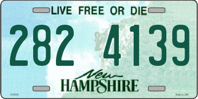 NH license plate 2824139