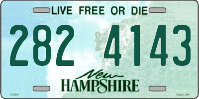 NH license plate 2824143