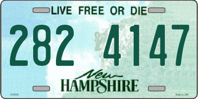 NH license plate 2824147
