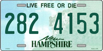 NH license plate 2824153