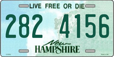 NH license plate 2824156