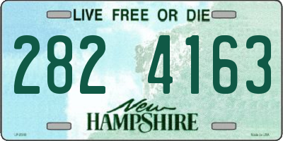 NH license plate 2824163