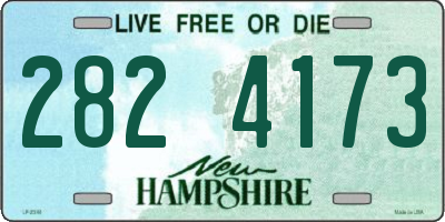 NH license plate 2824173