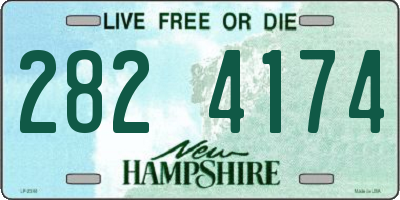 NH license plate 2824174