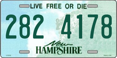 NH license plate 2824178