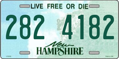 NH license plate 2824182