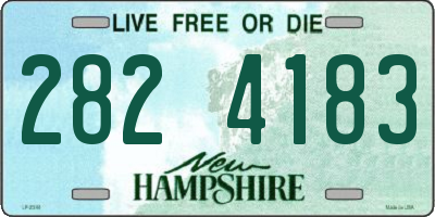 NH license plate 2824183