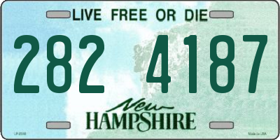 NH license plate 2824187