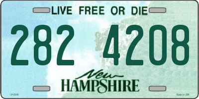 NH license plate 2824208