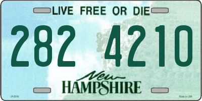 NH license plate 2824210