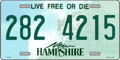 NH license plate 2824215