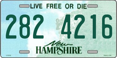 NH license plate 2824216