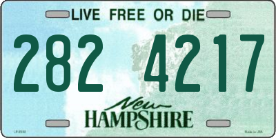 NH license plate 2824217