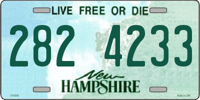NH license plate 2824233