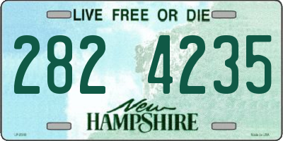 NH license plate 2824235