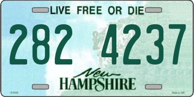 NH license plate 2824237