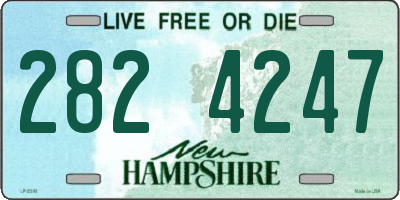 NH license plate 2824247