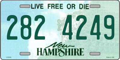 NH license plate 2824249