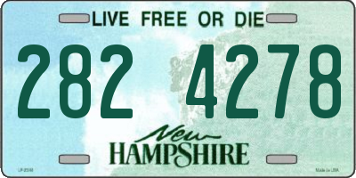 NH license plate 2824278