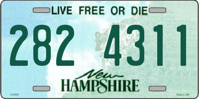 NH license plate 2824311